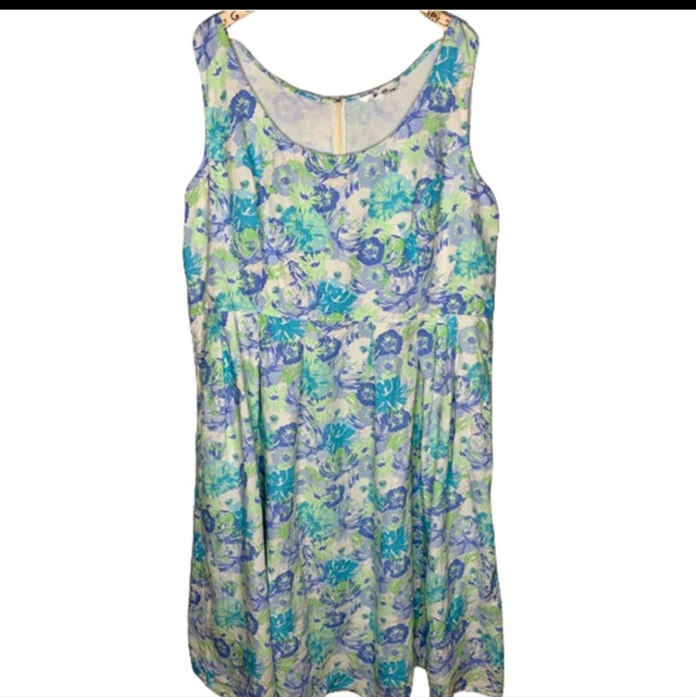 ESHAKTI FLORAL MAXI DRESS 4X
